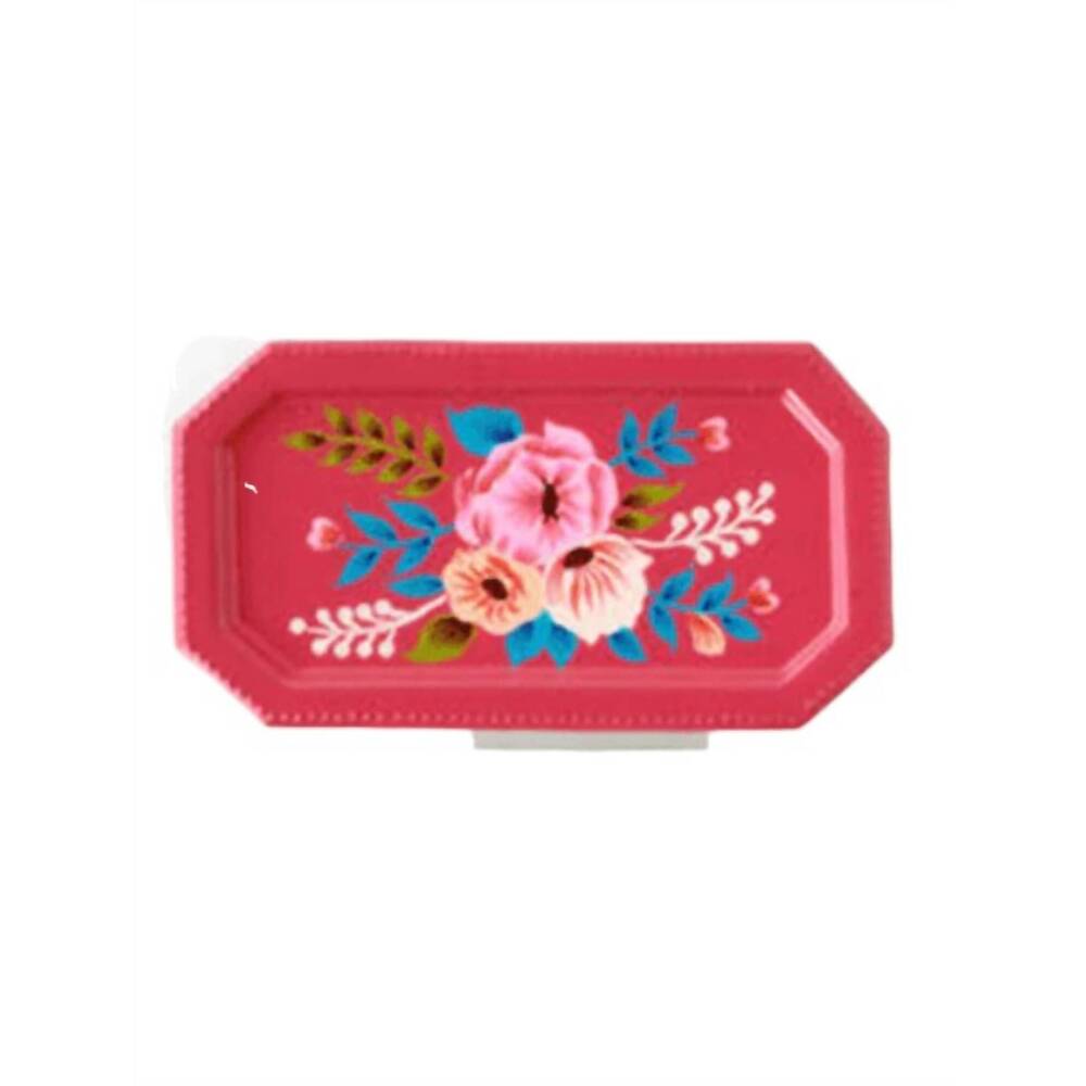 NEW ONE HUNDRED 80 DEGREES floral trinket tray in hot pink
